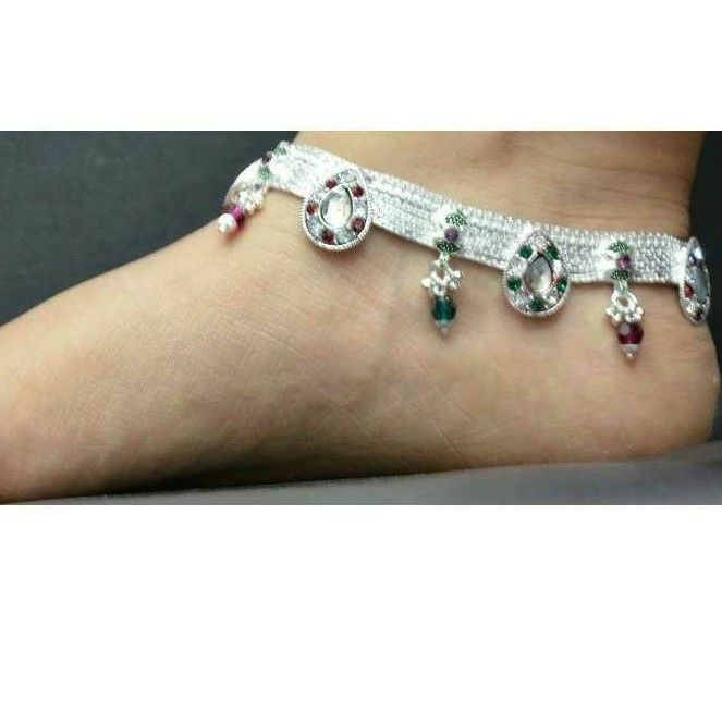 Silver Fancy Payal