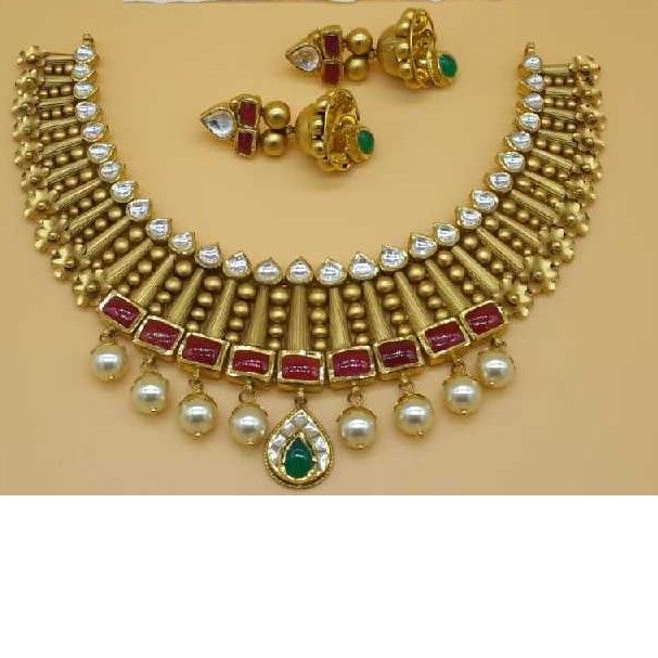 Gold designer antique set