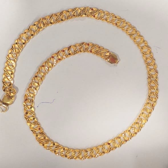 916 Gold Singapuri Chain