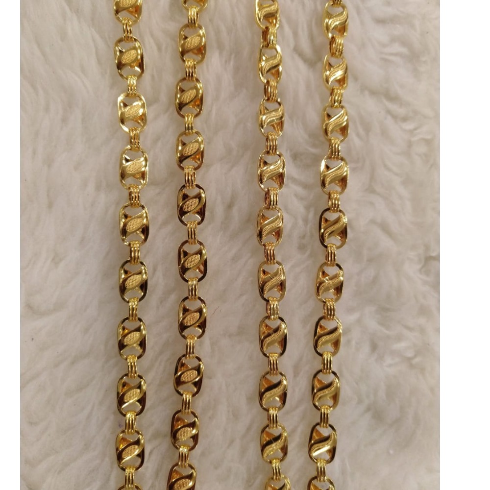 22KT Gold Fancy Gents Chain