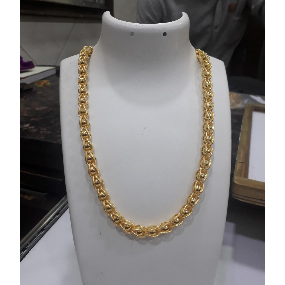 22KT Gold Yellow Gents Chain