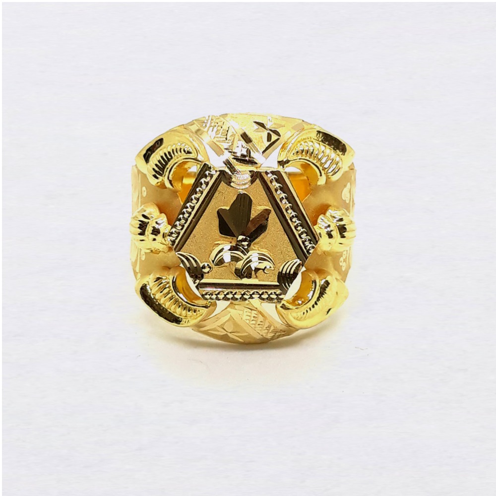 Lightweight Nazrana Gold Ring For Men