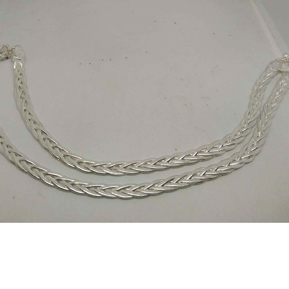 925  sterling silver italian designer payal / anklet for girls