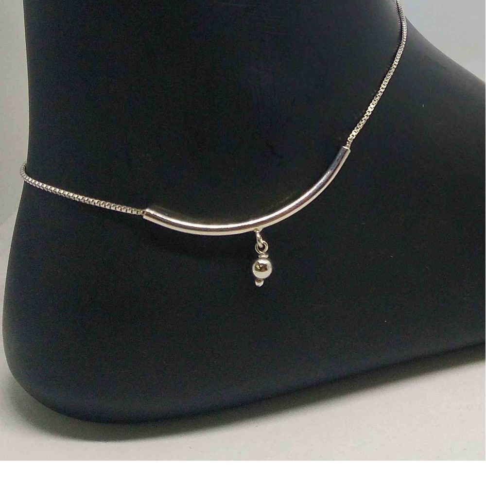925  sterling Silver  Delicate  Designer Payal / Anklet For girls