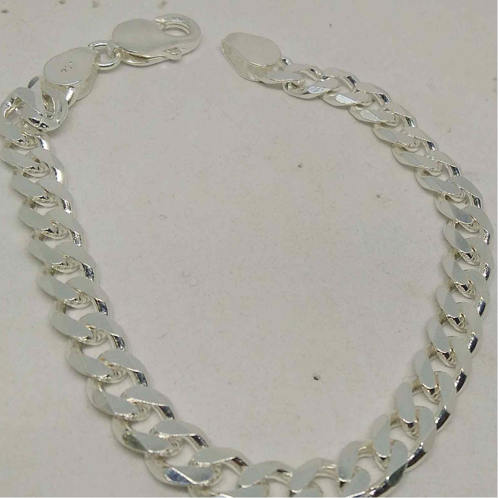 925 Sterling Silver  Daily Wear / Casual Bracelet For Men