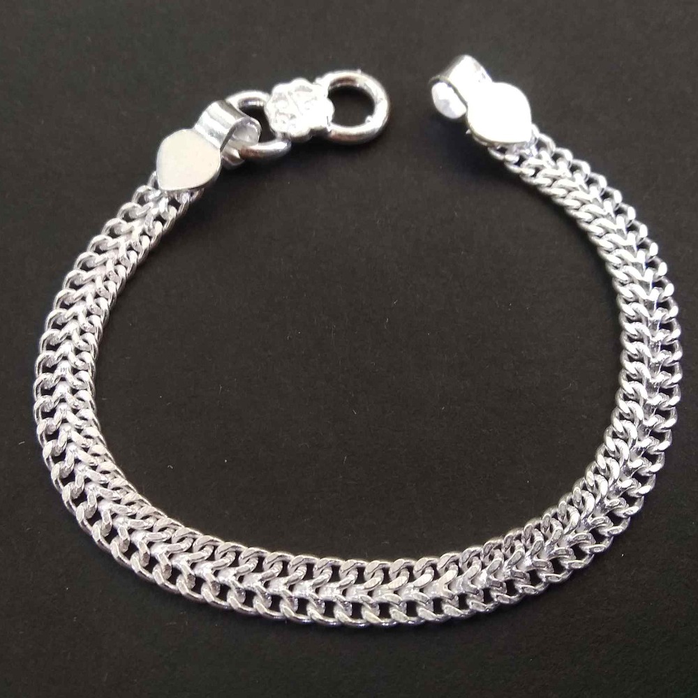 silver kids bracelet