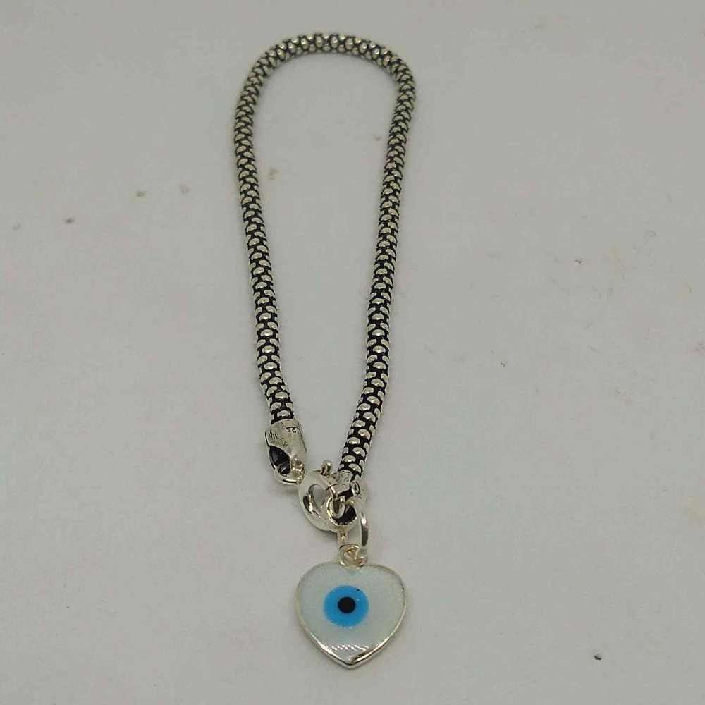 925 sterling silver evil eye bracelet