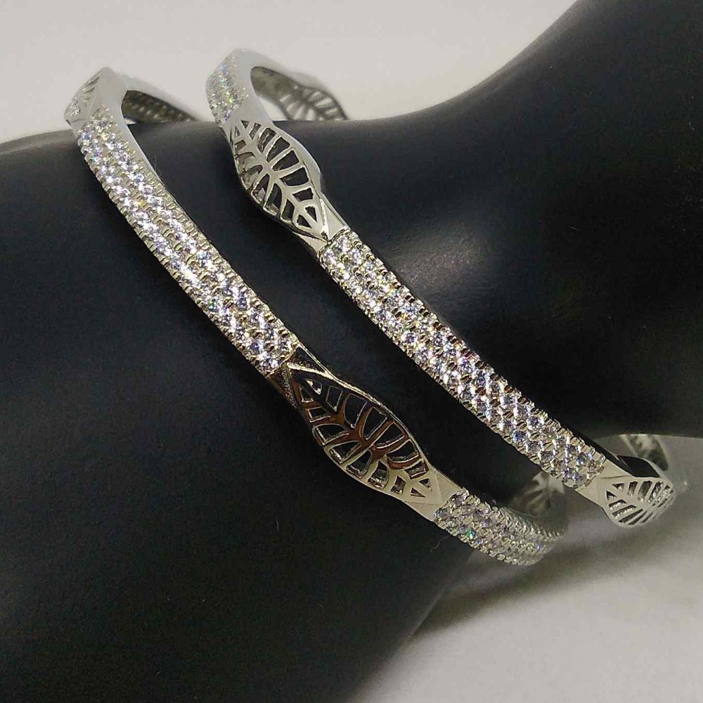925 sterling silver  cZ diamond  bangles