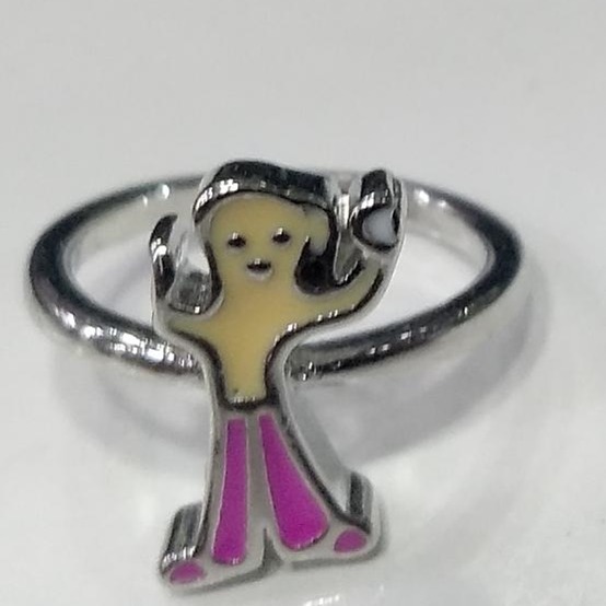 925 sterling silver kids ring chhota bheem