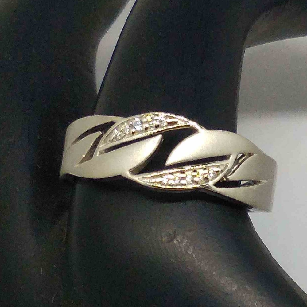 925 sterling silver couple diamond Ring  GRS0195/lRS0562
