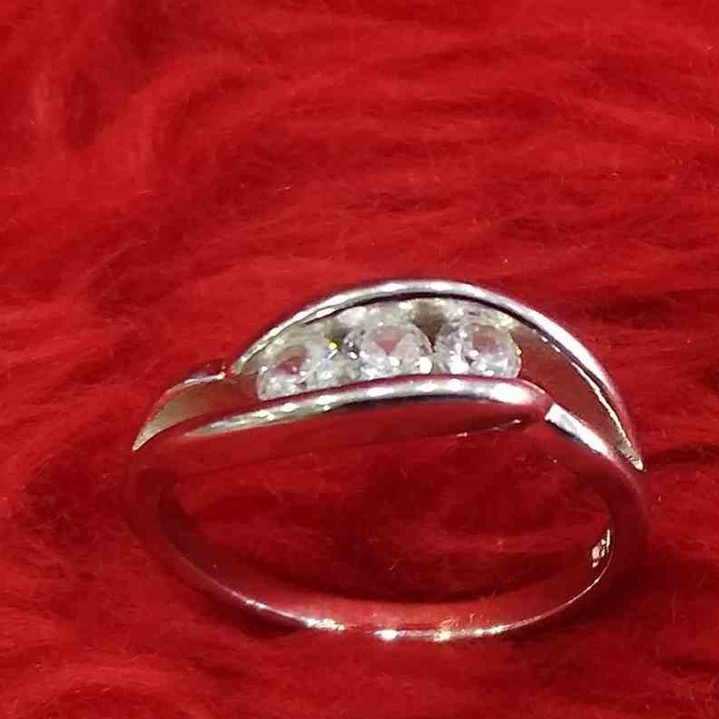 925 sterling silver diamond Ring