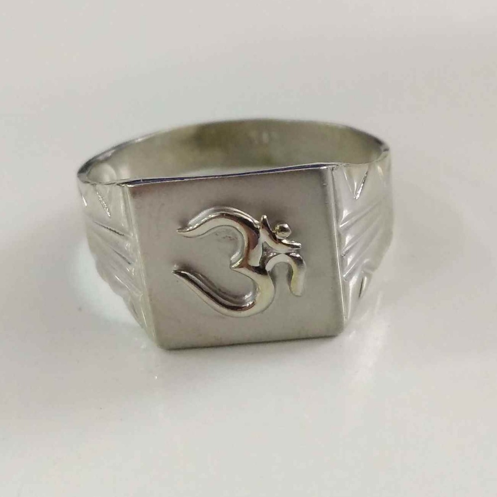 925 sterling silver  om Ring FOR MEN