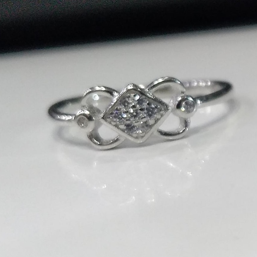 925 sterling silver diamond Ring