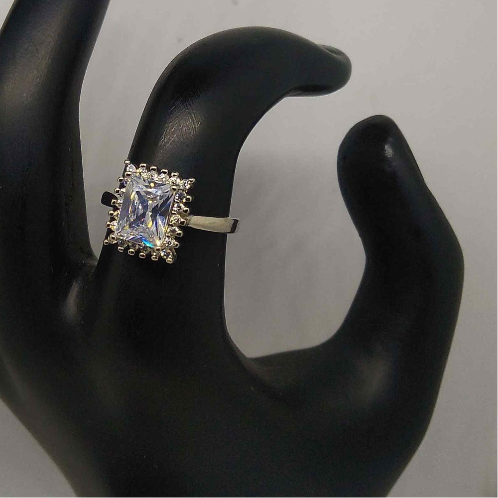 925 sterling silver diamond ring
