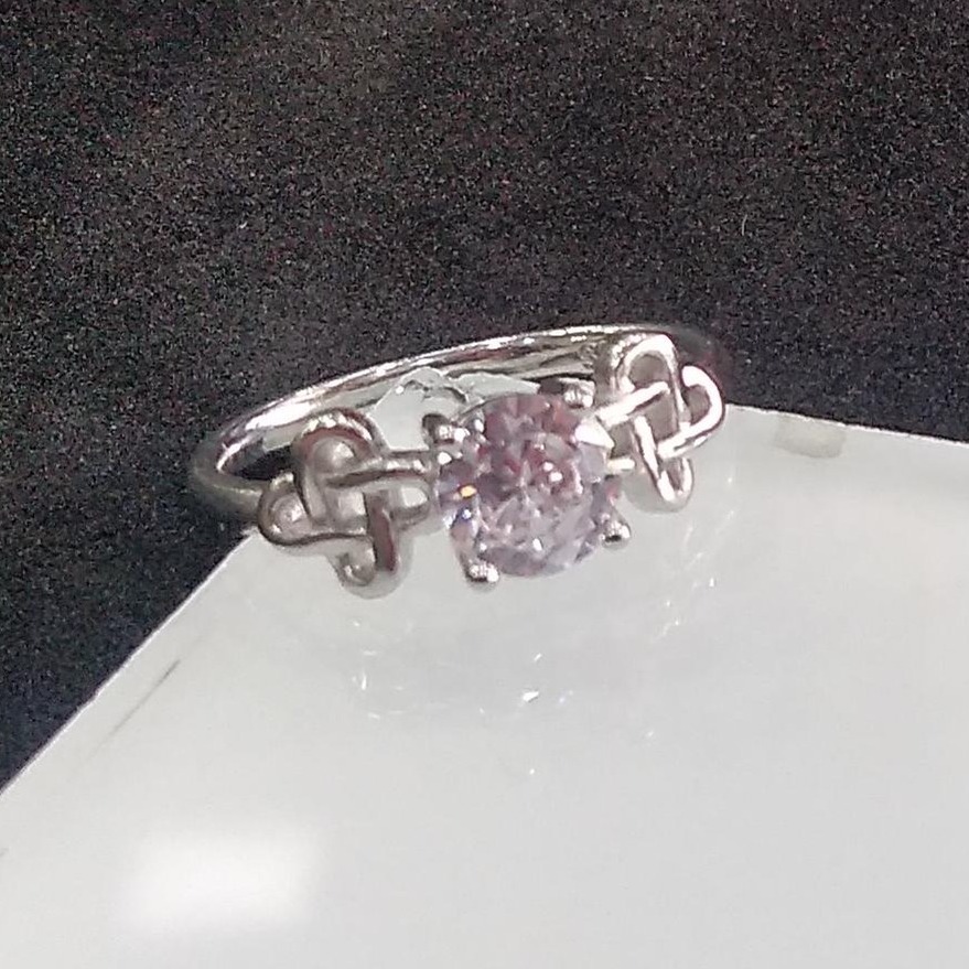 925 sterling silver diamond ring