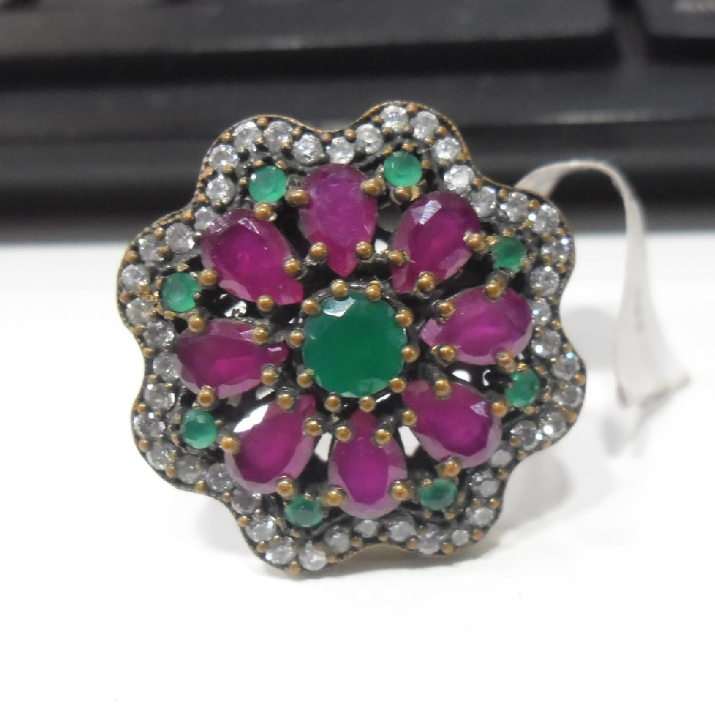 925 sterling silver cocktail ring for ladies