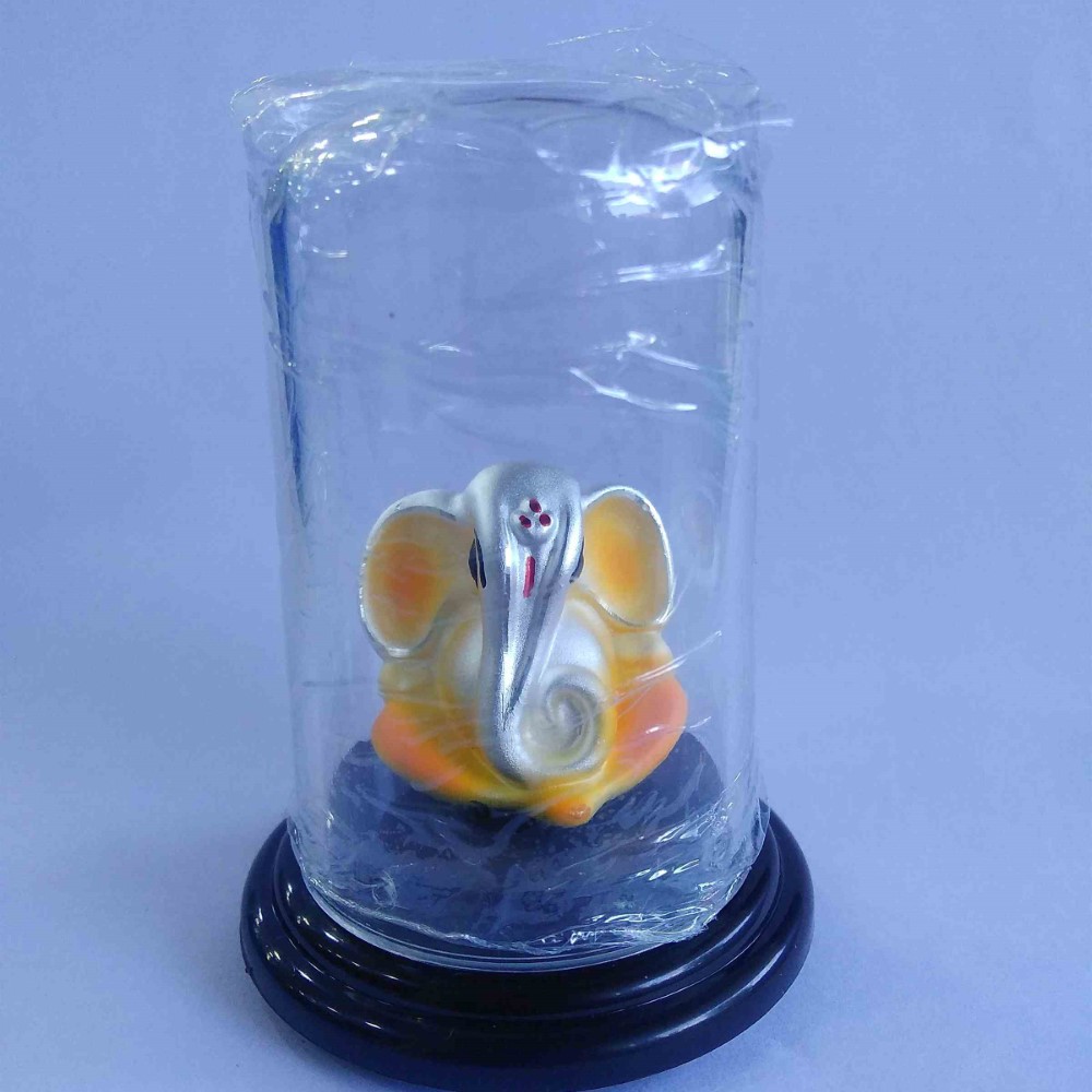 999 Silver  Small Ganeshji Murti