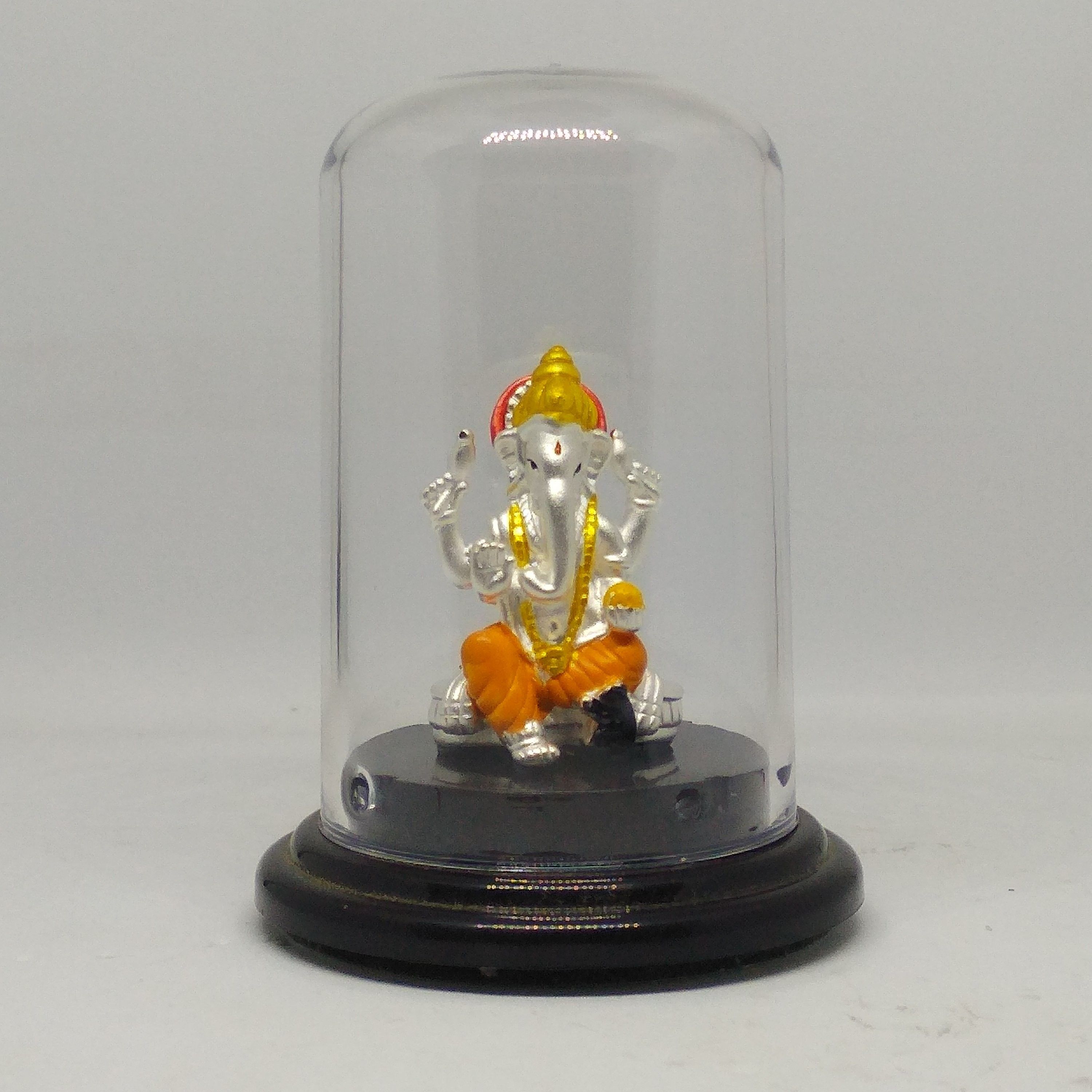 999 silver ganeshji murti