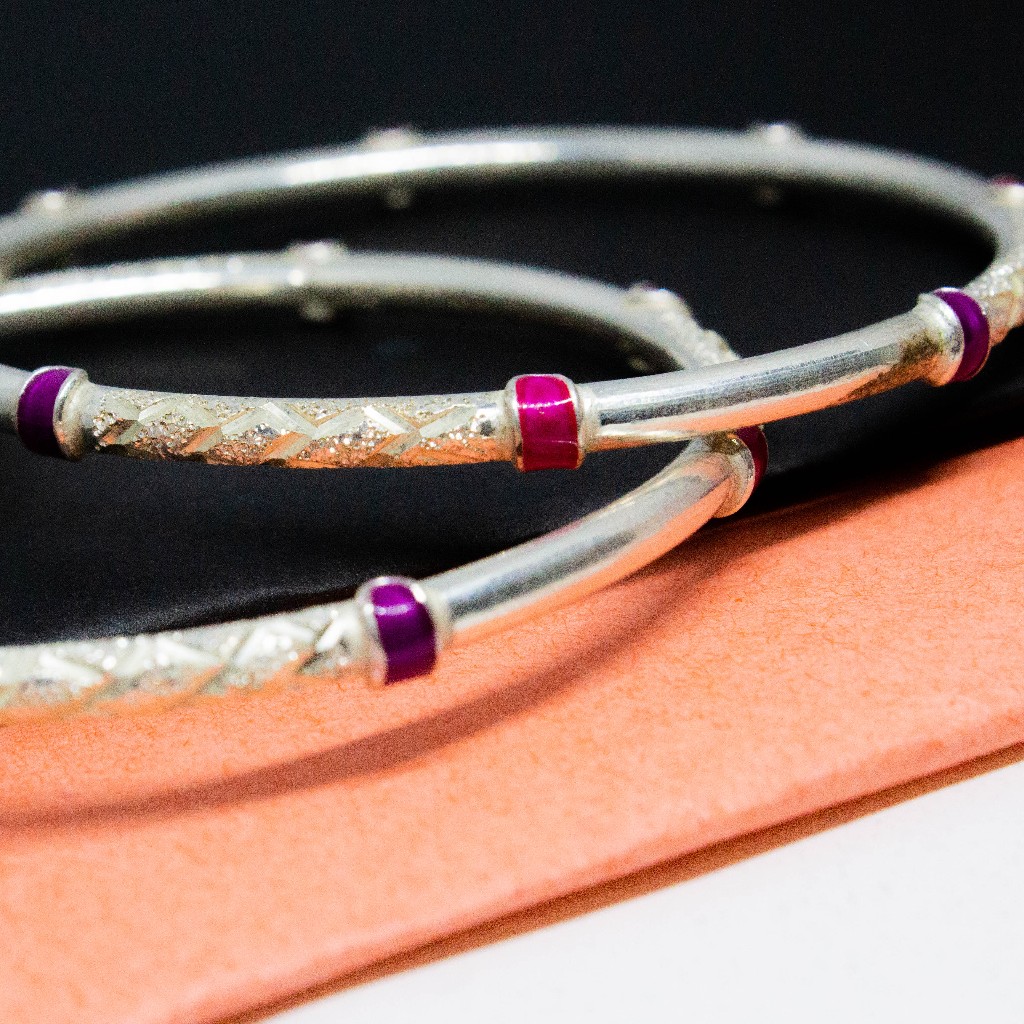Sterling silver bangles