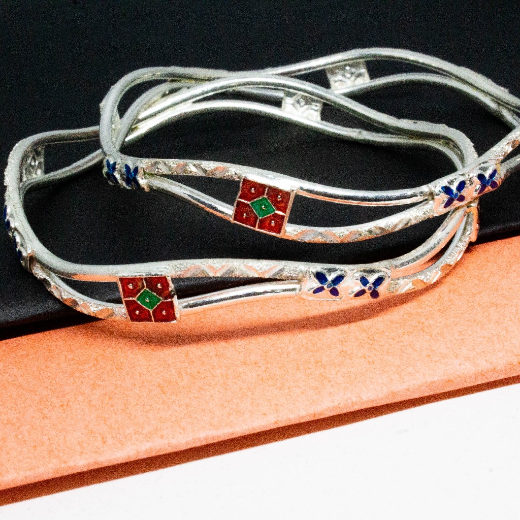 Sterling silver bangles