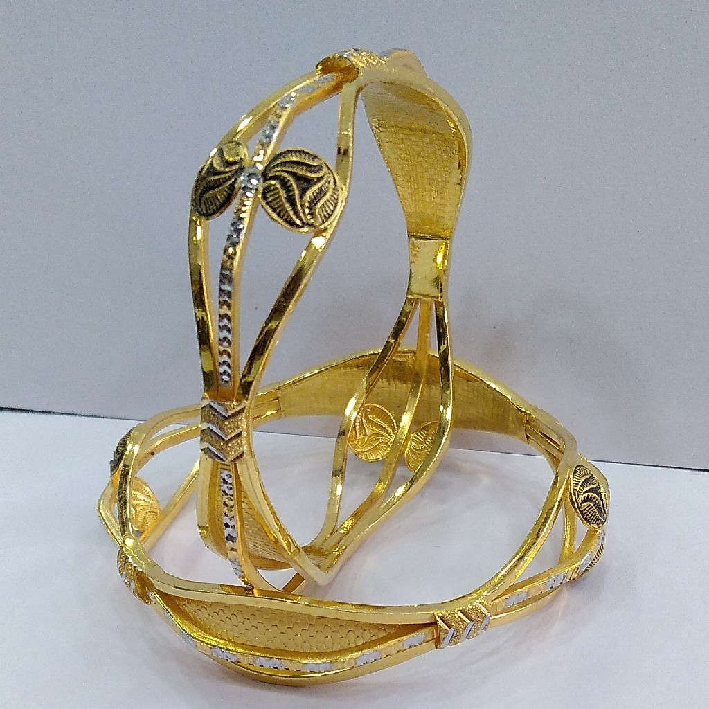 22KT/ 916 Gold fancy special occasions Cooper kadli for ladies