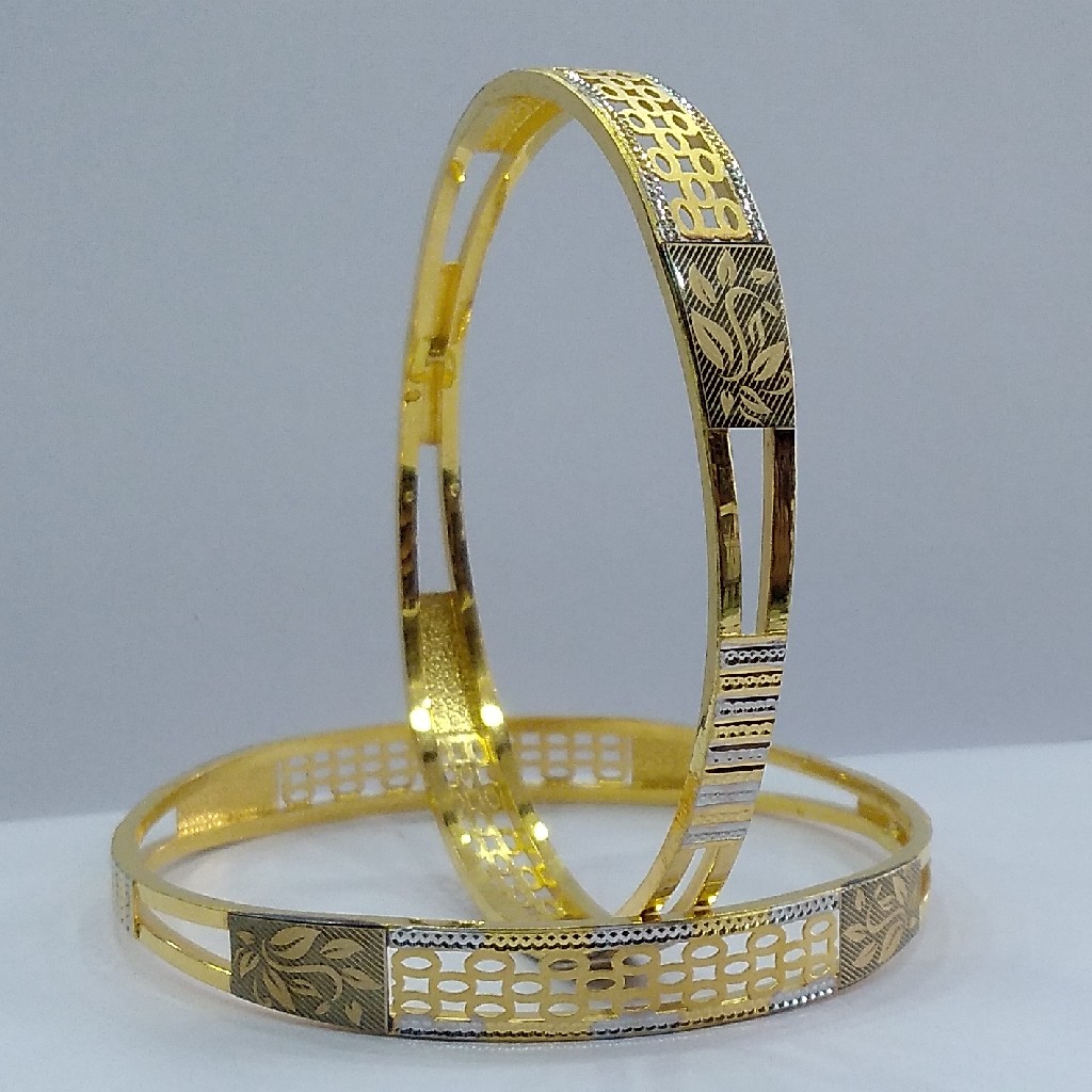 22KT/ 916 Gold fancy festival cooper kadli for ladies