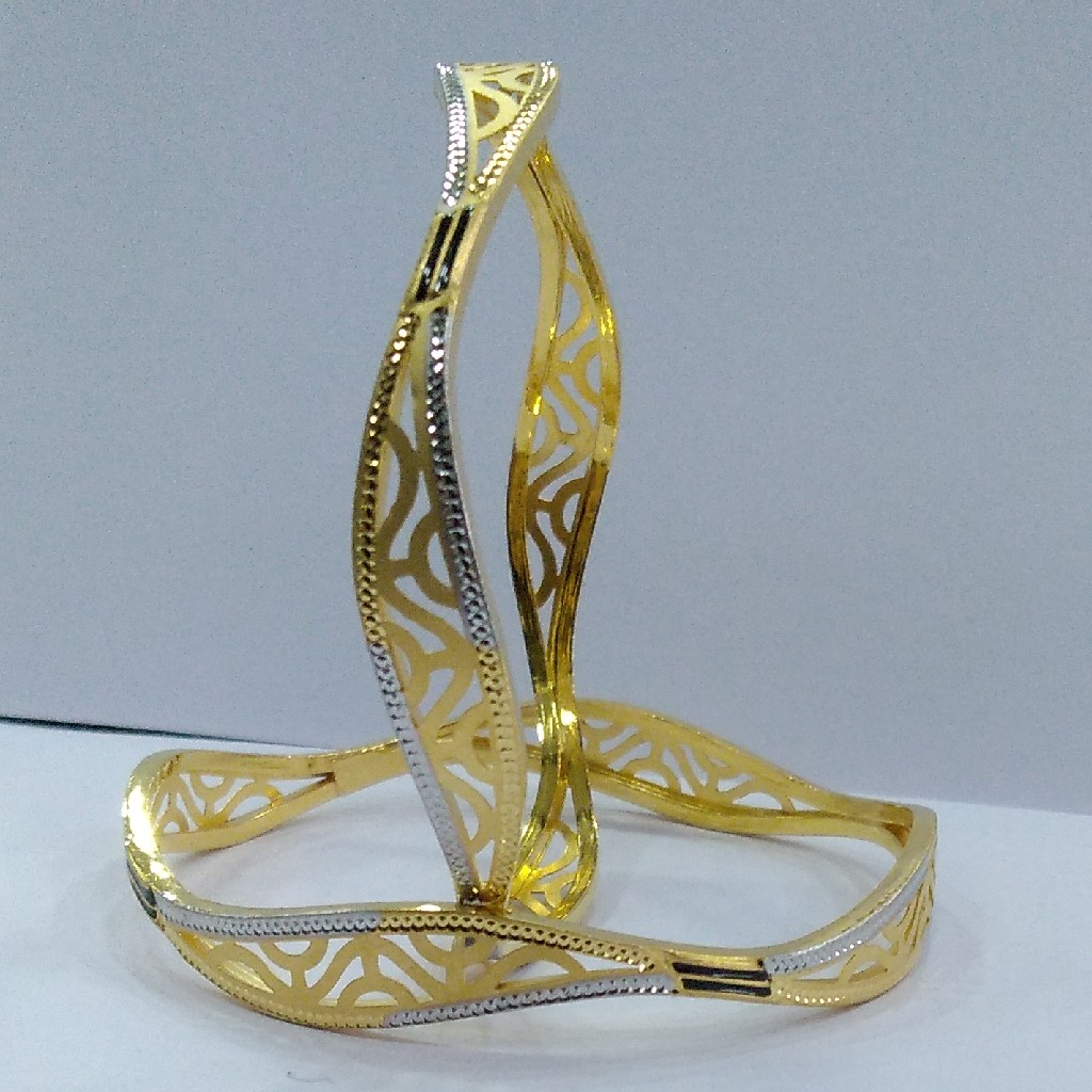 22KT/ 916 Gold fancy casual wear Cooper Kadli for ladies