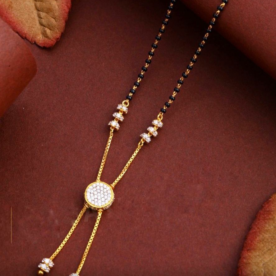 22KT/ 916 Gold fancy hanging festival mangalsutra for ladies
