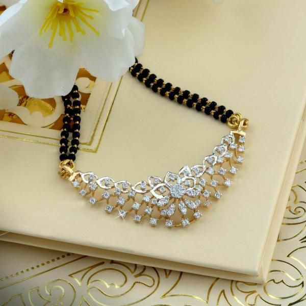18KT Yellow Gold fancy Bridle Mangalsutra For Ladies MSG1015