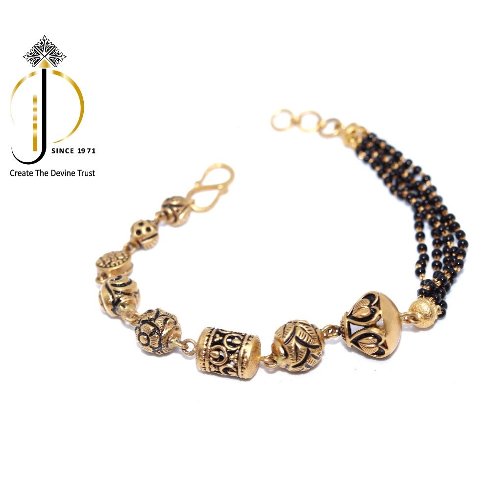 22KT / 916 Gold fancy Mangalsutra Bracelets For women LBG0105