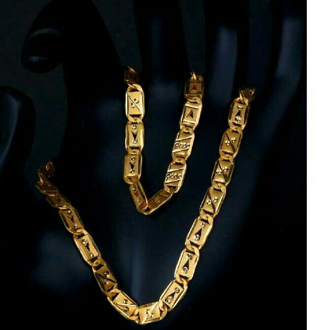22k916 Gold Designer Chain