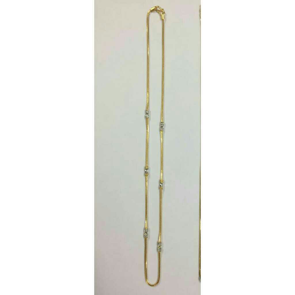 22K/916 Gold Designer Chain