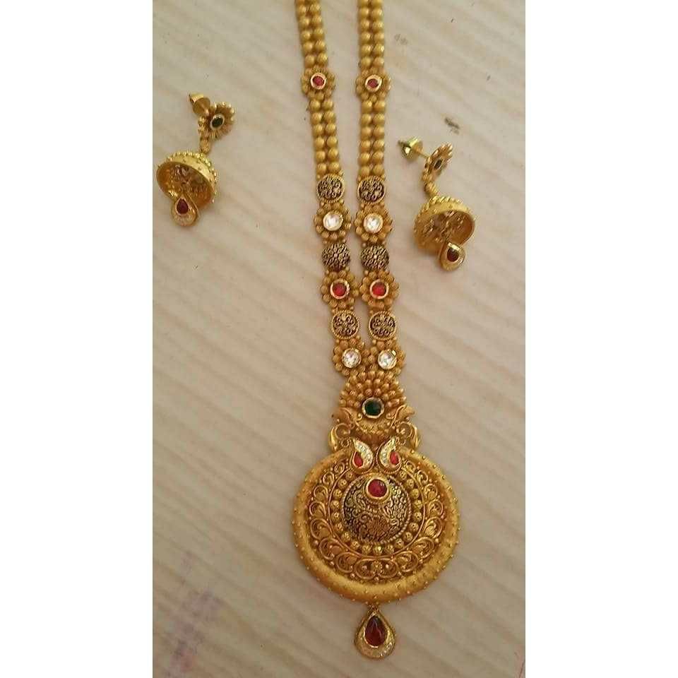 22KT Gold Ladies Necklace Set