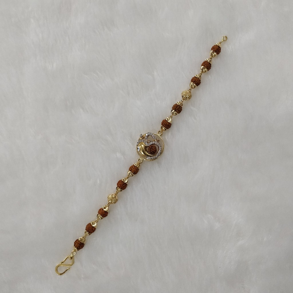 916 Gold Fancy Gent's Rudraksh Lucky