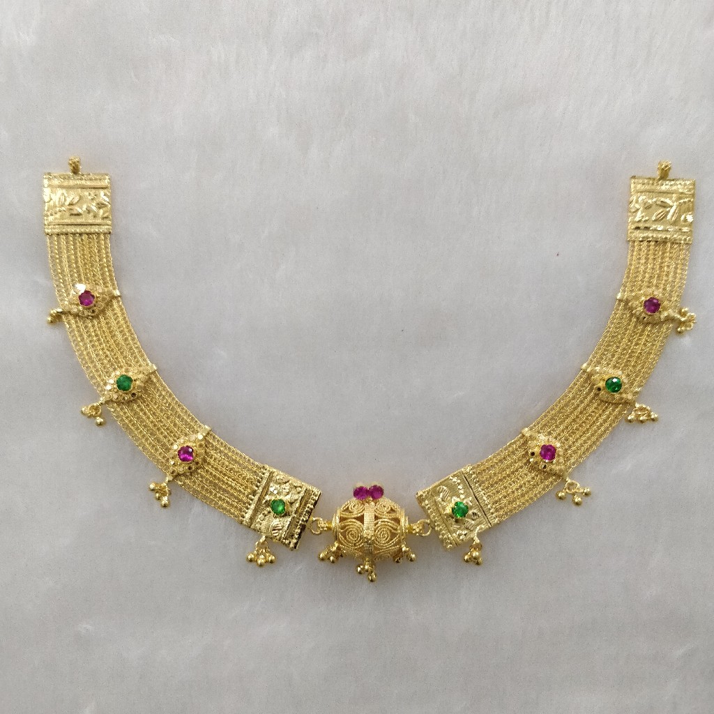 916 Gold Fancy Pati Para