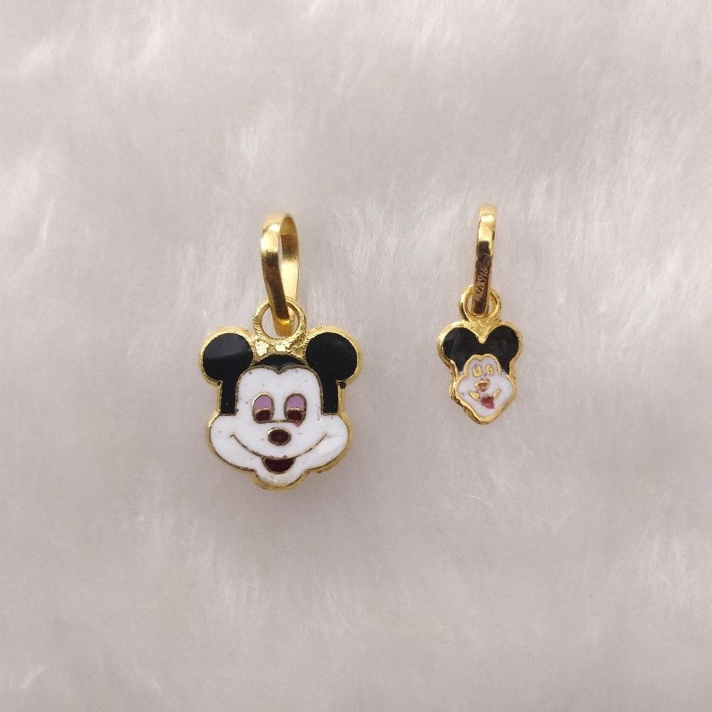 916 Gold Children Special Design Of Mickey Mouse