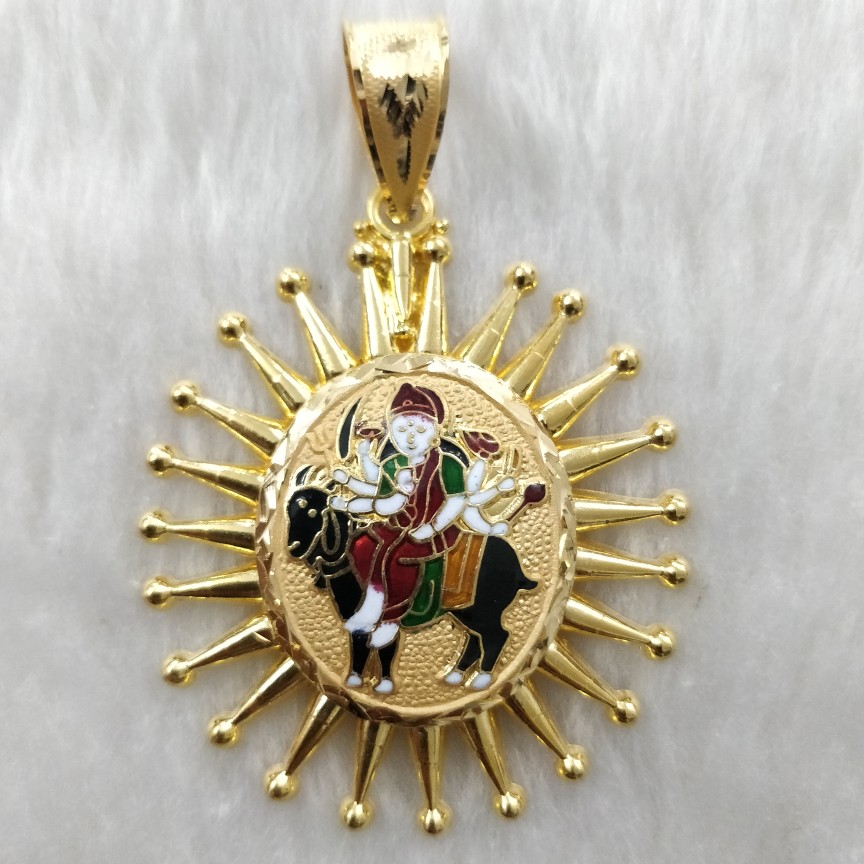 916 Gold Meladi Maa Gent's Pendant