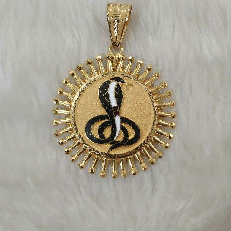 Goga Maharaja Meenakari Pendant