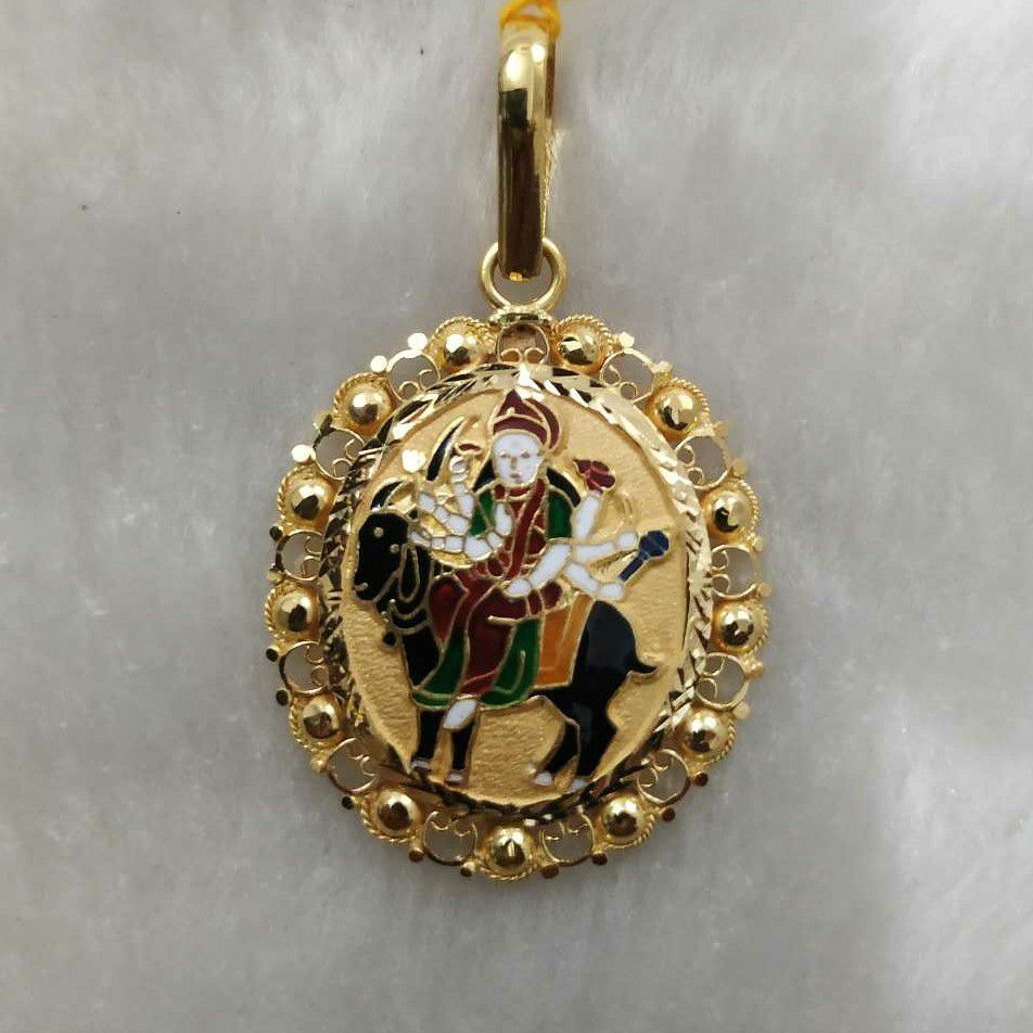 Meladi Maa Minakari Pendant
