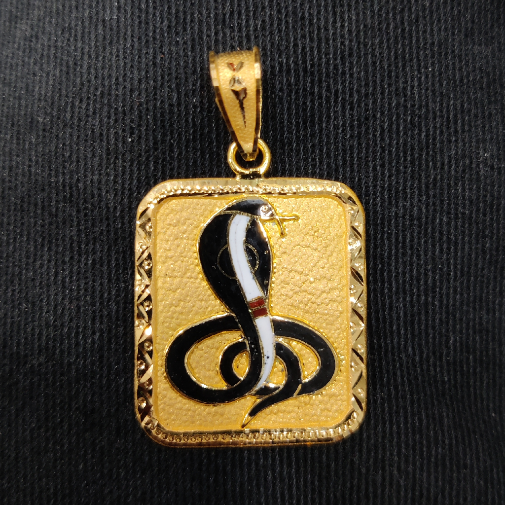 Goga Minakari Pendant