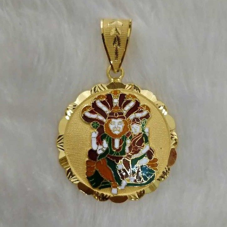 Narasimha gold god Pendant