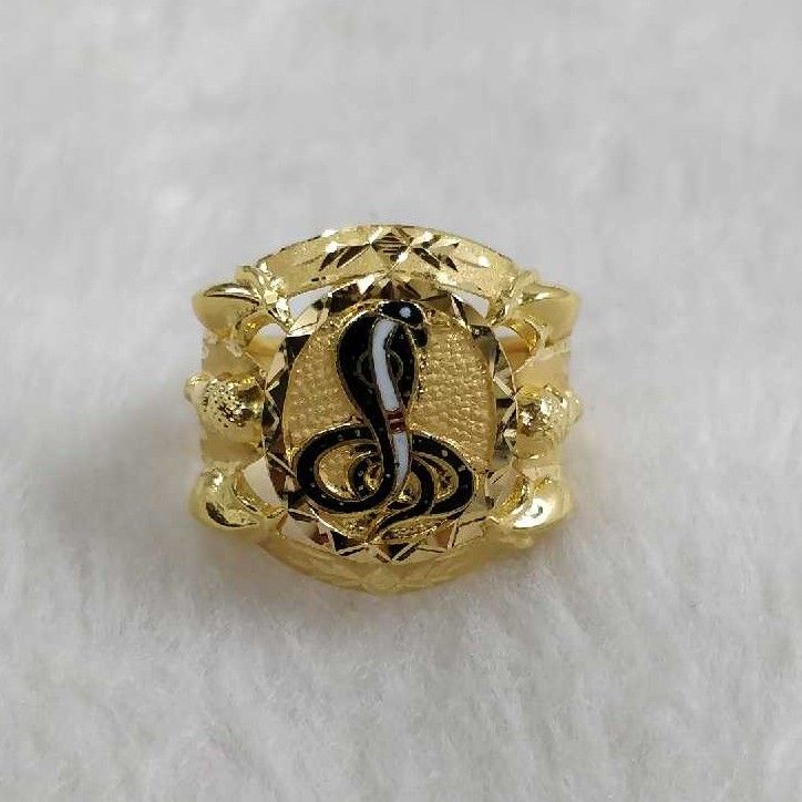 Gold Goga Maharaj Ring