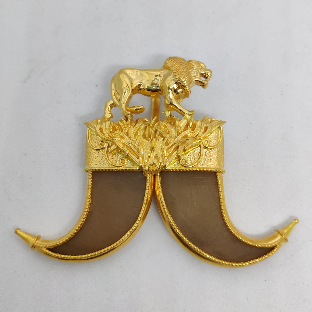 916 Gold Designer Vagh Nakh Artificial Pendant