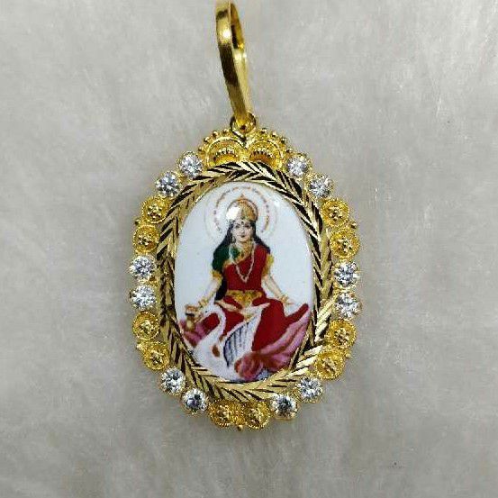 22KT Gold Bhramani Maa Pendant