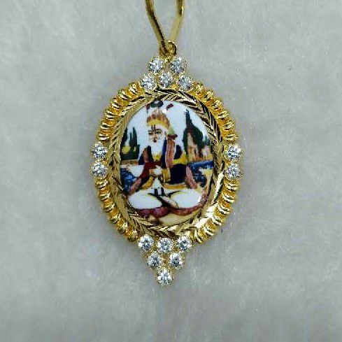 916 Gold Designer Zulelal Pendant