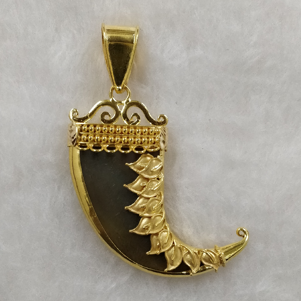 22KT Artificial Vagh Nakh Pendant