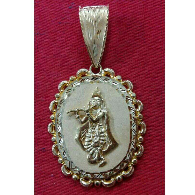 22K / 916 Gold Gents Yellow Krishna Pendant
