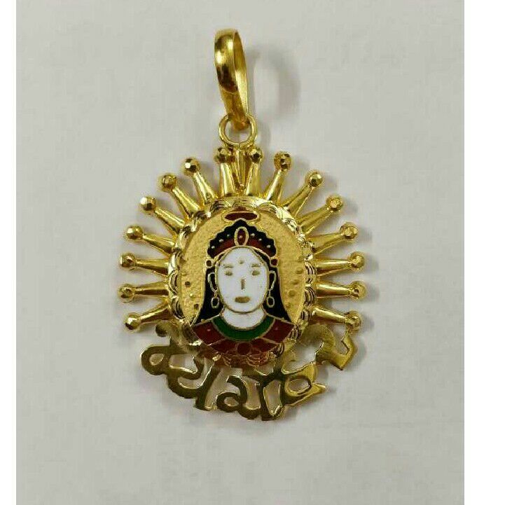 22K / 916 Gold Gents Traditional Designer Pendant