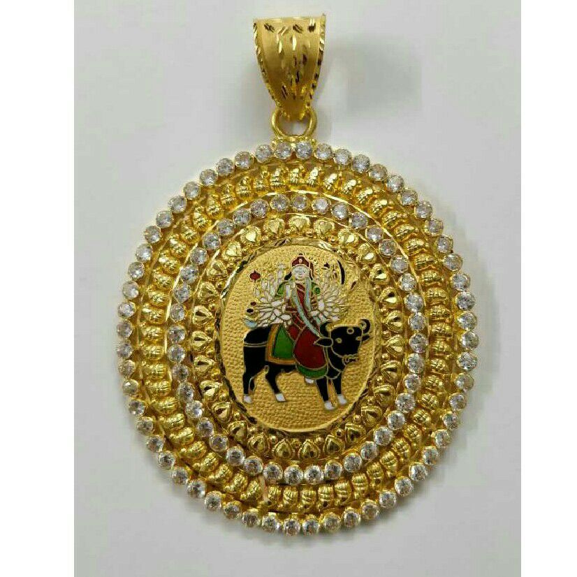 22K / 916 Gold Gents Religious Modern Pendant