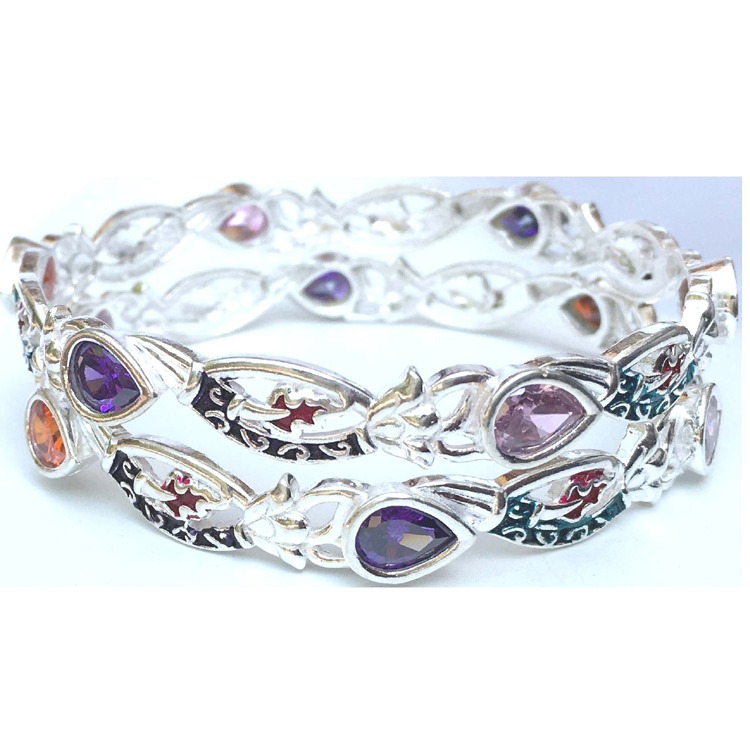 Sterling Silver 925 Handmade Indian Bangle